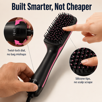 VivaLiss™ — Sleek Damp Hair Fast Without the Three-Tool Tangle