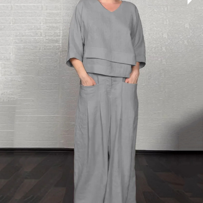 VelouraSet™ — Effortless Elegance That Moves With You All Day