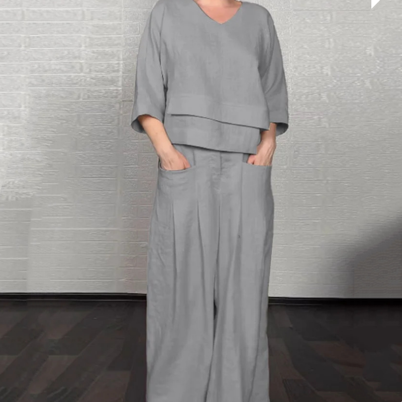 VelouraSet™ — Effortless Elegance That Moves With You All Day