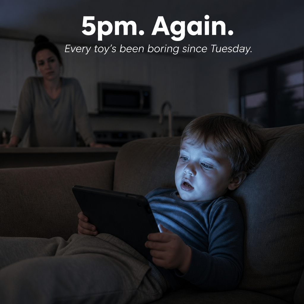CosmoQuack™ — Tire Out Toddlers Without Screens in Only 20 Minutes