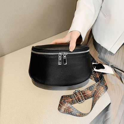 VeraLuxe™ Round Crossbody — Command Your Day with Effortless Style and Organized Freedom