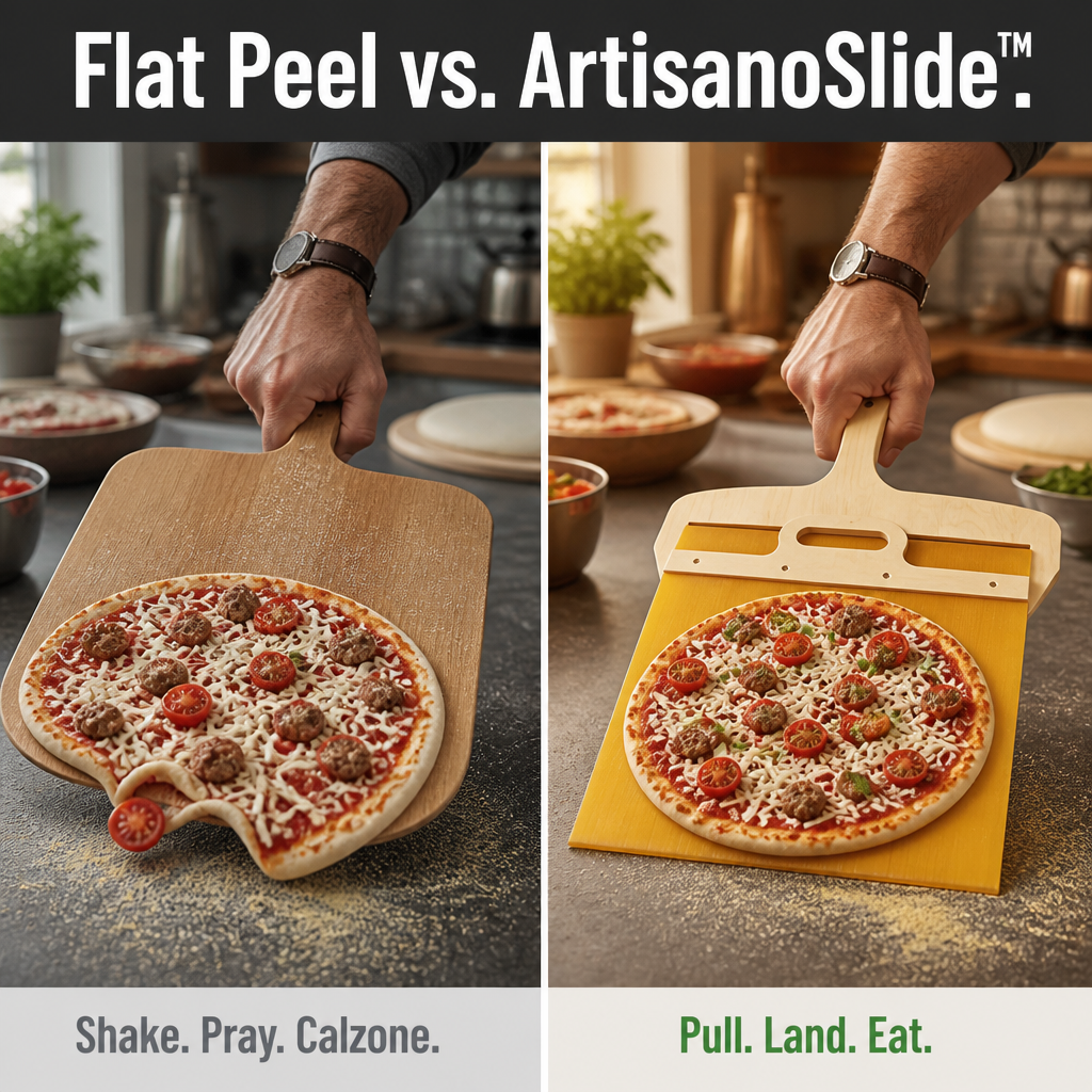 SlideMaster™ — Effortless Pizza Launches That Impress Every Time