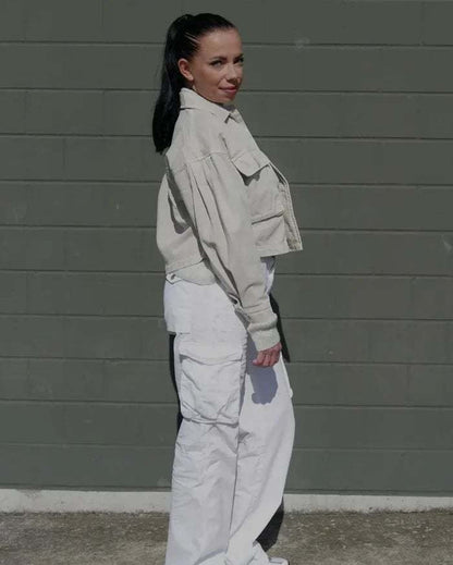 Eleni Cargo Pants with Adjustable Fit