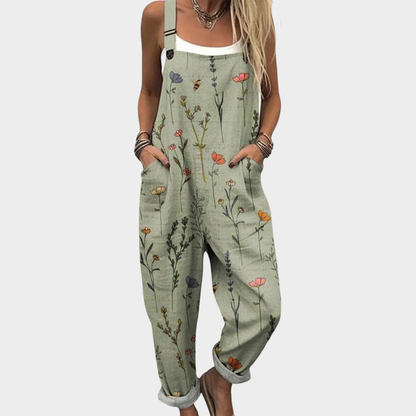 VioraWave™ Printed Overall — Unleash Your Confidence with Featherlight Freedom and Bold Style