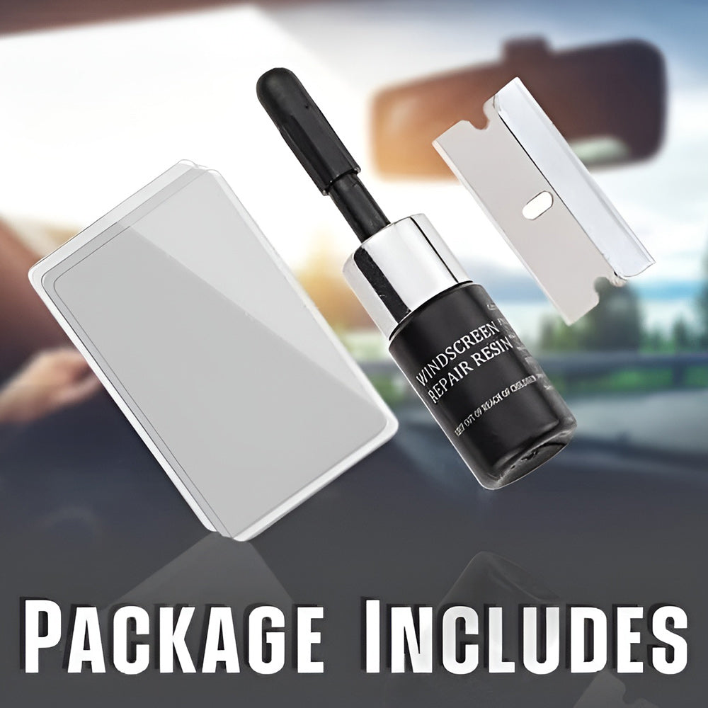 PrecisionSeal™ Kit — Repair Cracks Instantly for Glass That Stays Crystal Clear and Strong