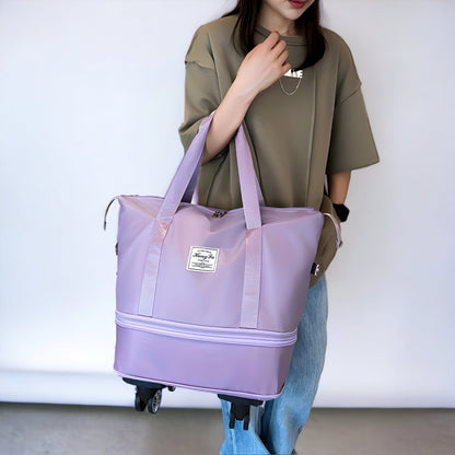 KairoFold — Foldable Wheeled Travel Bag with Removable Wheels
