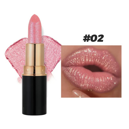 LuxeLure™ Metallic Lip Color — Drench Your Lips in 24-Hour Shine and Silky Comfort That Never Fades