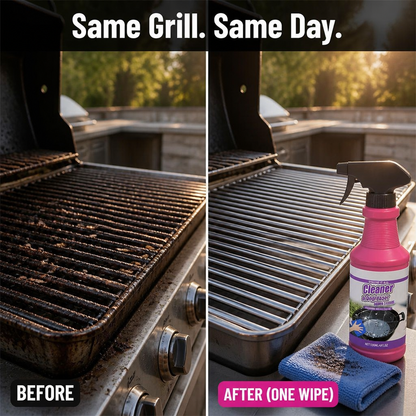FlameForce™ — Remove Stubborn Burnt Grease from Your Grill in Just Two Minutes