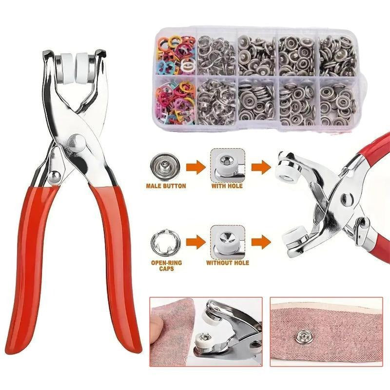 BoltMate™ Snap Pliers Set — Unlock Effortless, Lasting Snaps That Bring Your Creations to Life