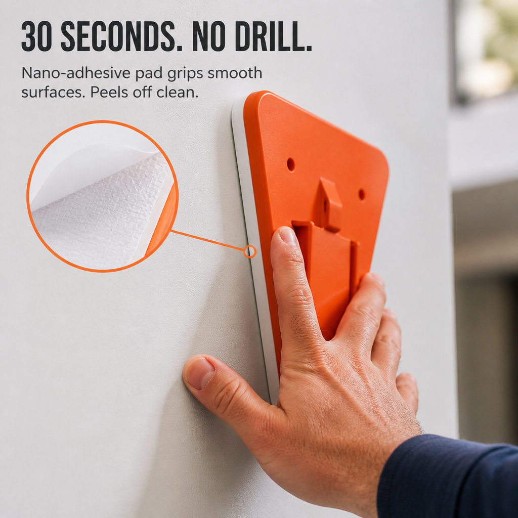 VoltRise™ — Stick, Shoot, Score: Quiet Indoor Basketball Without a Single Drill Hole