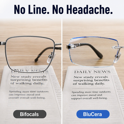 BluCera™ — See Clearly While Reading, Driving & Scrolling in One Lightweight Pair