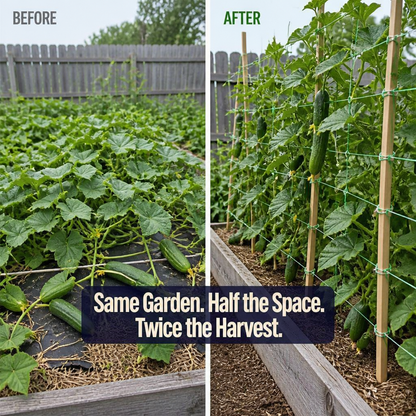 SkyRiseGrid™ — Double Your Yield in Half the Garden Space