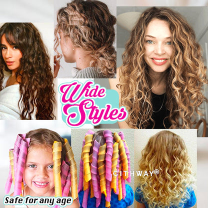 SleepCurler — Heatless Hair Roller Kit for Soft Overnight Curls