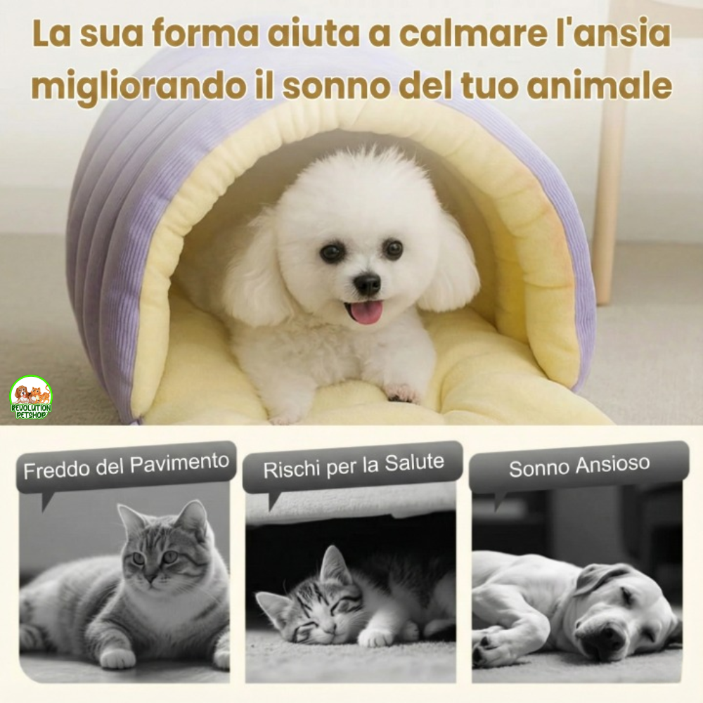 PUFFAZAMPA™ - 2-IN-1 THERMAL BED FOR PETS