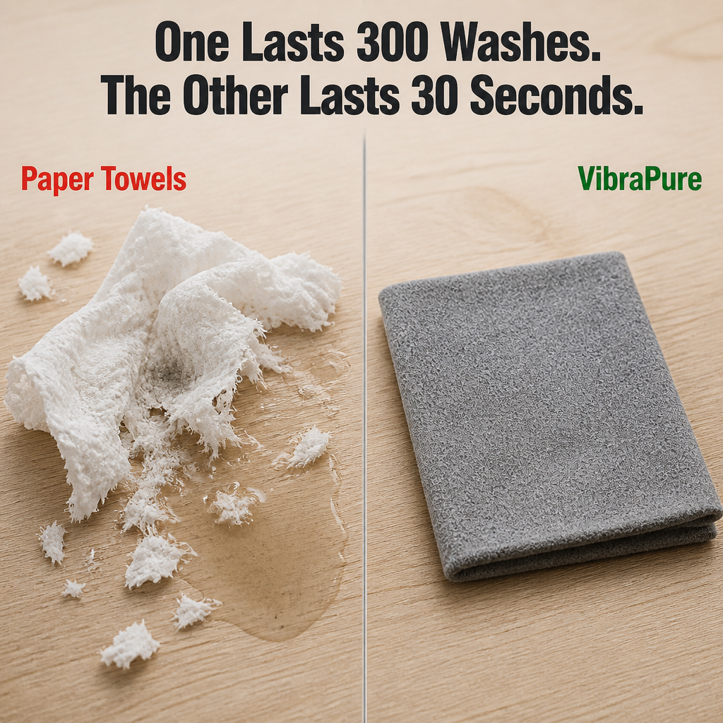 VibraPure™ — Clean Glass, Screens, and Chrome Without a Single Streak in One Swipe