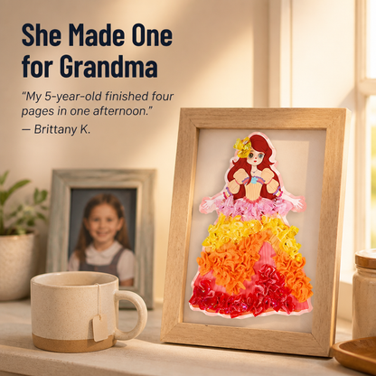 FashionFable™ — Paint, Poke, and Frame the Princess She Truly Completes