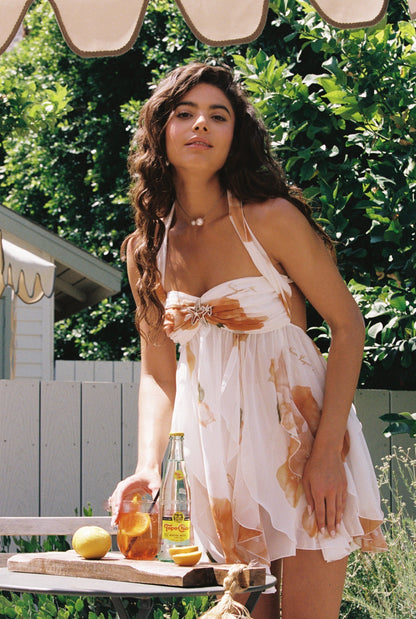 LioraBloom™ Mini Dress — Float Through Summer Days Radiant, Cool, and Unforgettable