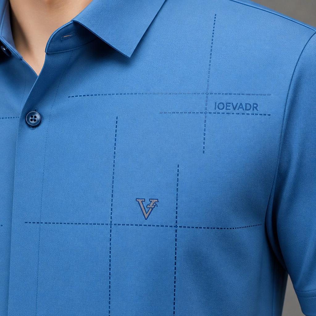 Maxon™ – Stretch Short-Sleeve Button-Down Shirt, Wrinkle-Resistant