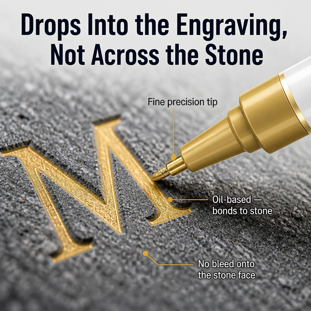 StoneVibe™ — Restore Worn Memorial Names to Crisp, Weather-Resistant Definition