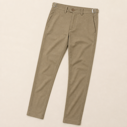 FlexiForm™ – Slim Stretch Pants with Side Buckle Adjustability