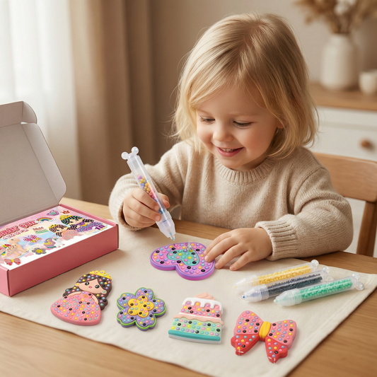 RadianceBeads™ — Spark Their Imagination and Confidence with Every Glittering Creation