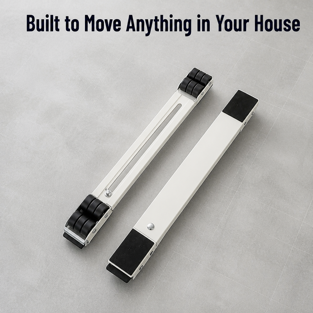 GlideForce™ — Effortlessly Move Heavy Appliances Alone Without Pain or Scratches