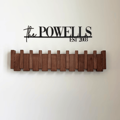 SonataWood™ Coat Rack — Handcrafted Elegance That Organizes Your Life and Wows Every Guest