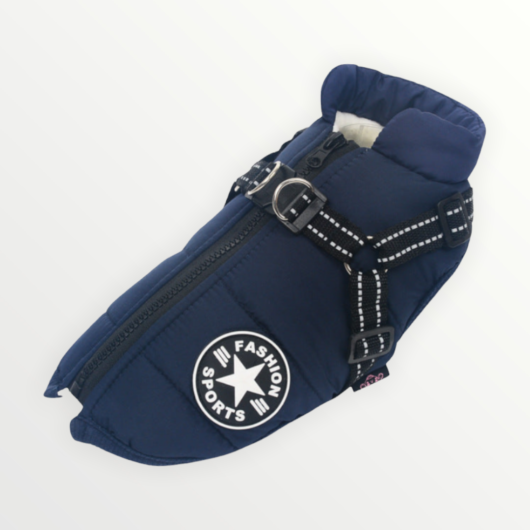 BraveTail™ Weather Jacket — Wrap Your Dog in Cozy Warmth and Effortless Control, Rain or Shine