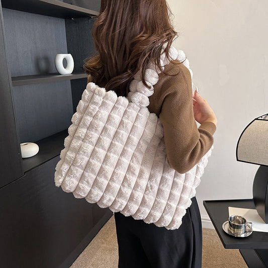 CozyChic Soft Plush Tote