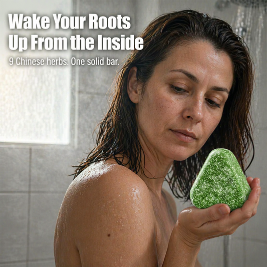 Verdanta™ Botanical Shampoo Bar — Prevent Drain Shedding & Fortify Roots Using Chinese Herbs