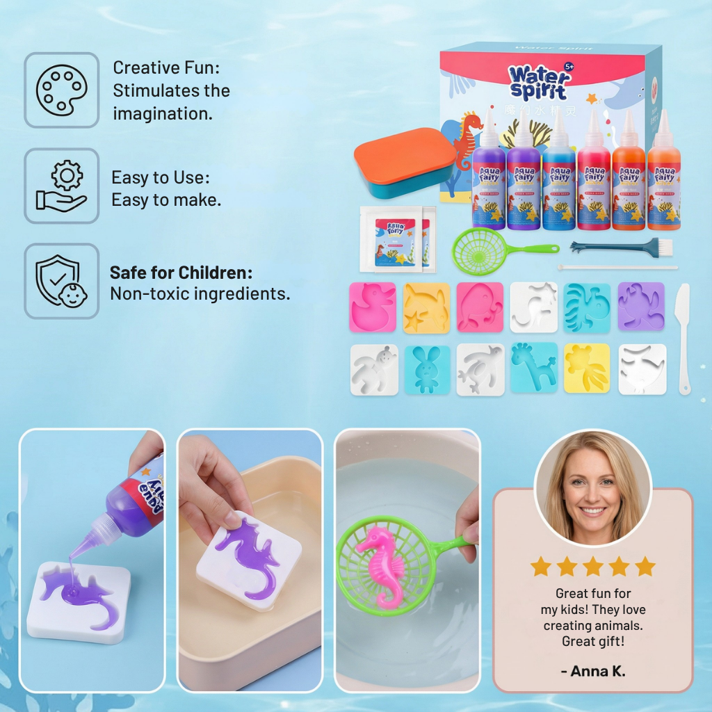 SparkFloat™ — Ignite Your Child’s Creativity with Magical Floating Art Adventures
