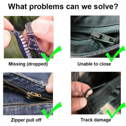 SwiftZip™ — Bring Your Zippers Back to Life Instantly, No Sweat Needed