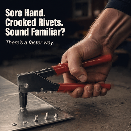 IronCladGrip™ — Turn Your Drill into a Precision Riveting Machine for Perfect, Rock-Steady Results Every Time