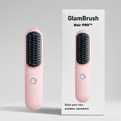 VelaShine™ Heat Brush — Transform Your Hair Into Silky, Stunning Confidence Every Day