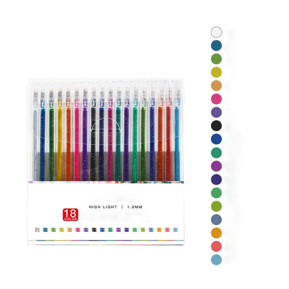 LumaScript™ Gel Pens — Unleash Vivid, Smudge-Free Masterpieces with Every Stroke