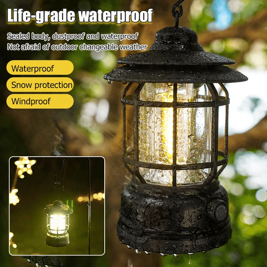 GlowCamp™ — Warm Vintage Light Anywhere | 50% Off