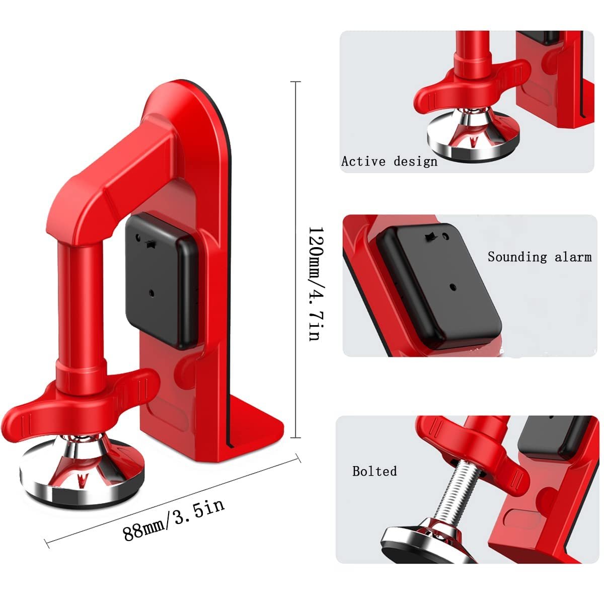 Guardex — Portable Door Security Alarm with 80dB Instant Alert