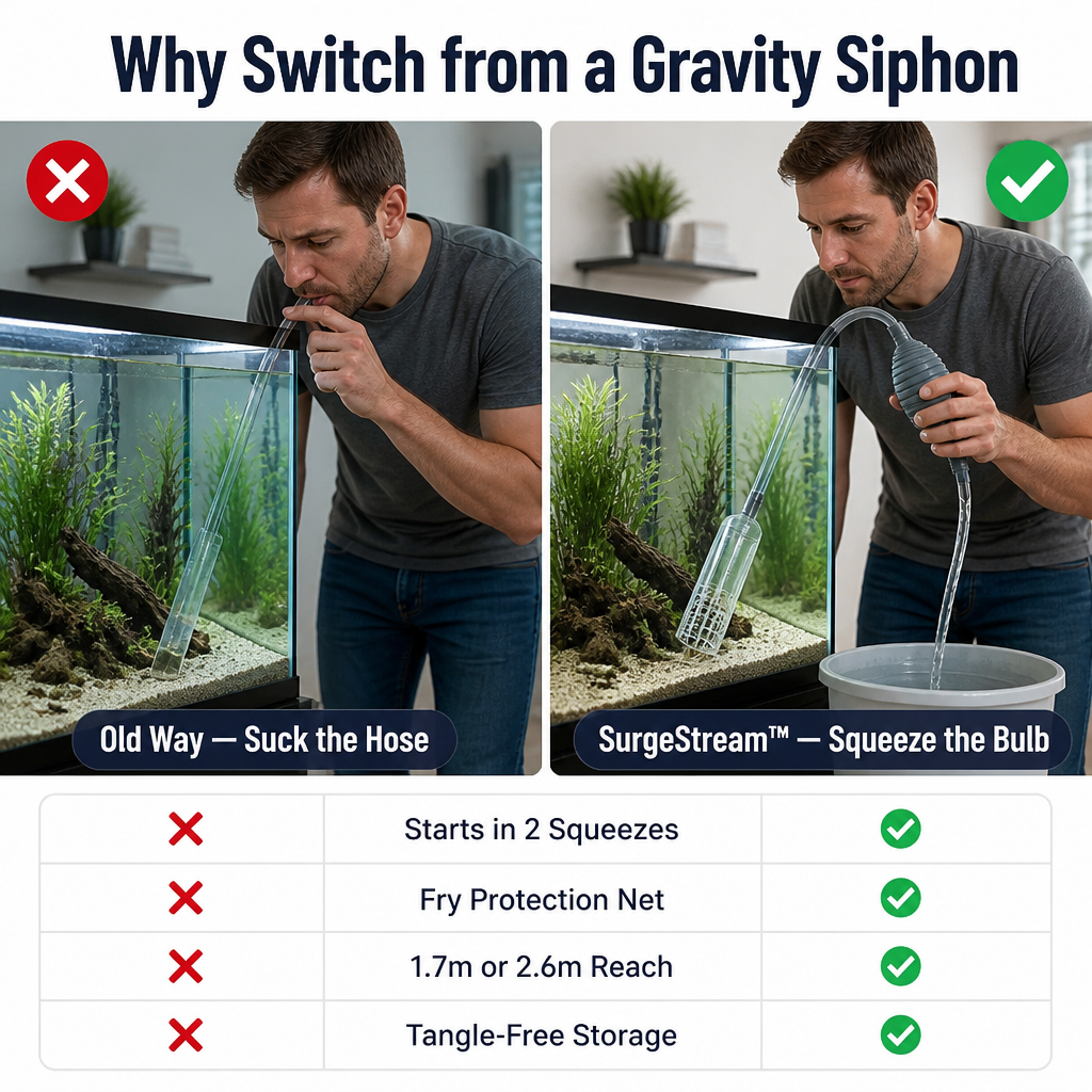 SurgeStream™ — Clear 30L of Tank Sludge in Just 5 Minutes