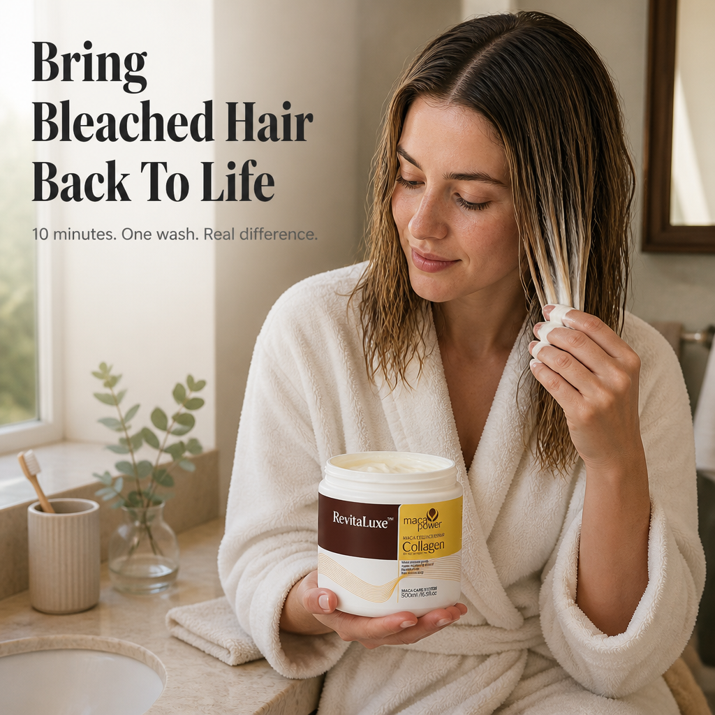 RevitaLuxe™ — Restore Bleached, Fragile Hair Internally in Just 10 Minutes