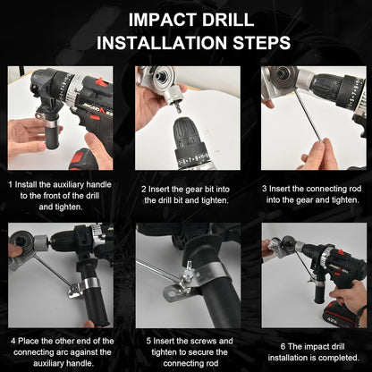 PowerEdge™ — Transform Your Drill Into a Lightning-Fast Metal-Cutting Machine