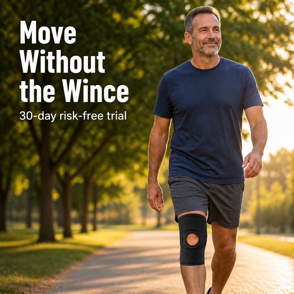 KneeGuardPro™ — Lock In Unshakable Knee Confidence and Move Pain-Free