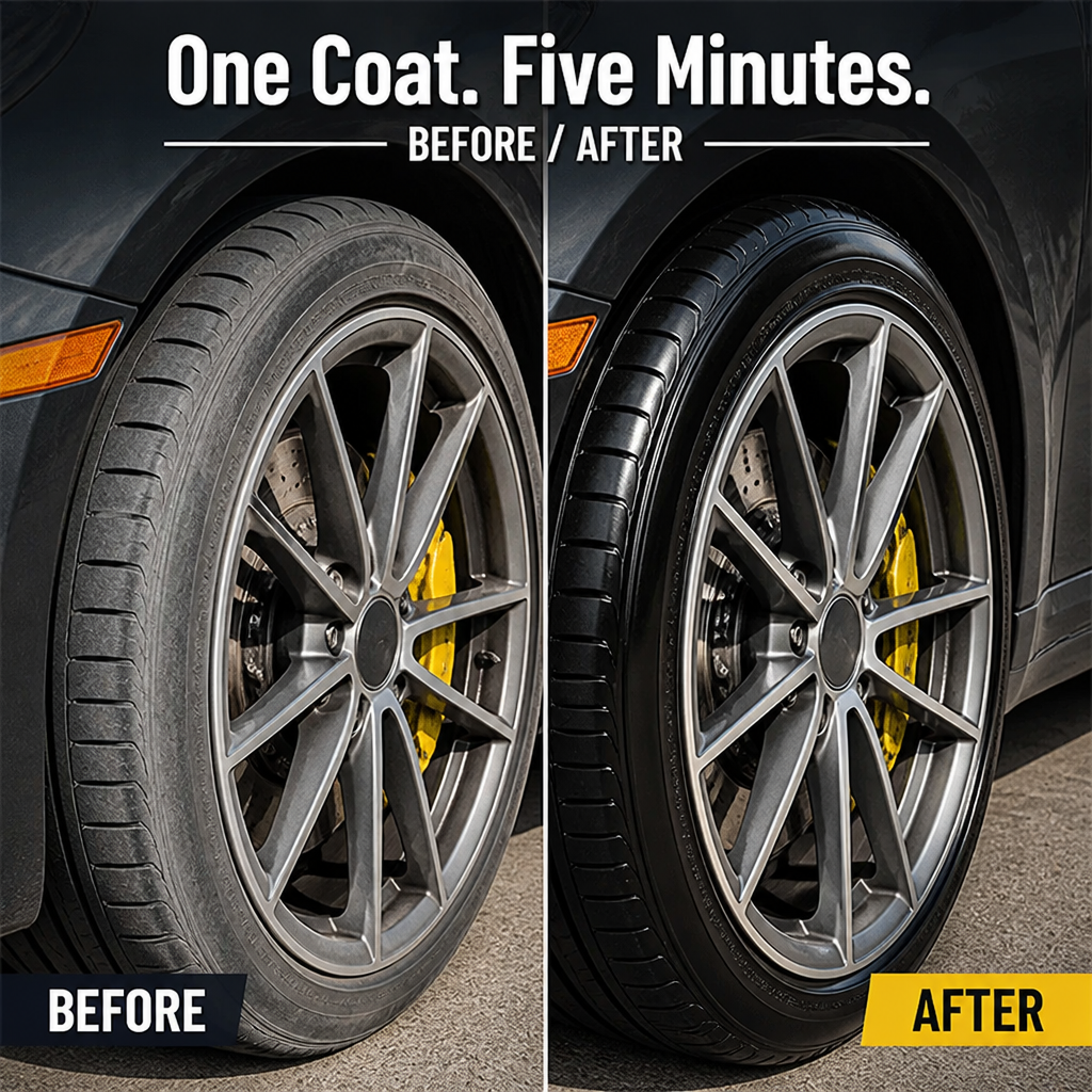 RevitaTread™ — Bring Your Tires Back to Bold, Show-Stopping Black in Minutes