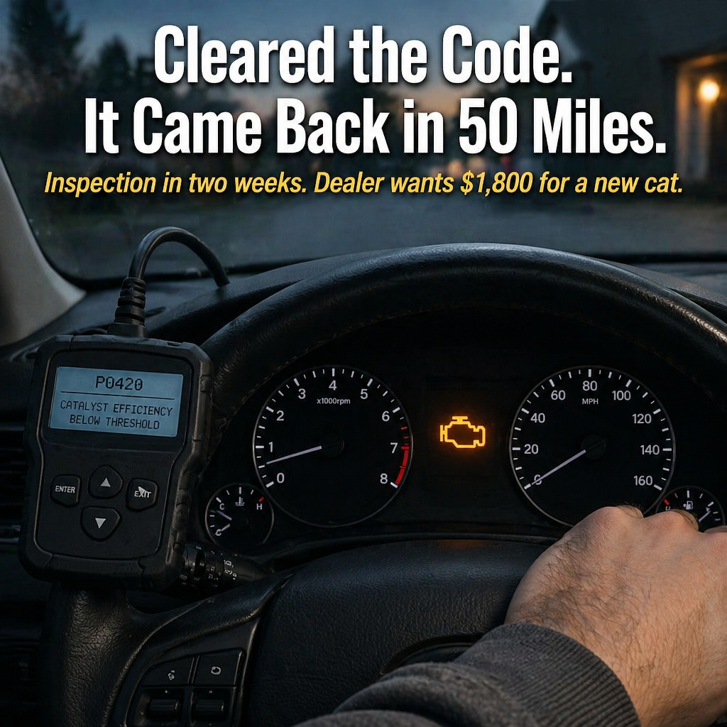 CelClear™ O2 Sensor Spacer — Stop the Check Engine Light Without Removing the Cat