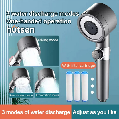 Borhe® Shower - 4-in-1 Multifunctional Shower Head for Massage and Skin Beauty
