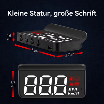 SpeedSync™ | Digital Speedometer with Automatic Function