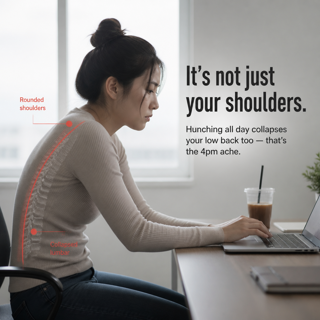 AlignPro™ — Correct Rounded Shoulders and Relieve Tight Lower Back with a Single Brace