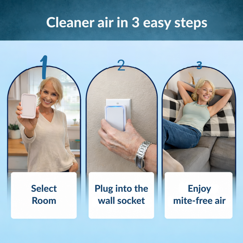 AirVibe™ — Enjoy Effortless Allergy Relief and Deep, Soothing Sleep Every Night