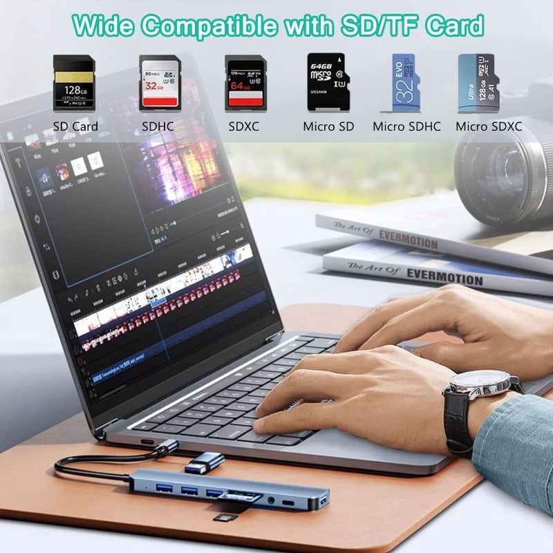 NexaHub™ — Command Your Workspace with Instant, Rugged Power and Unstoppable Speed
