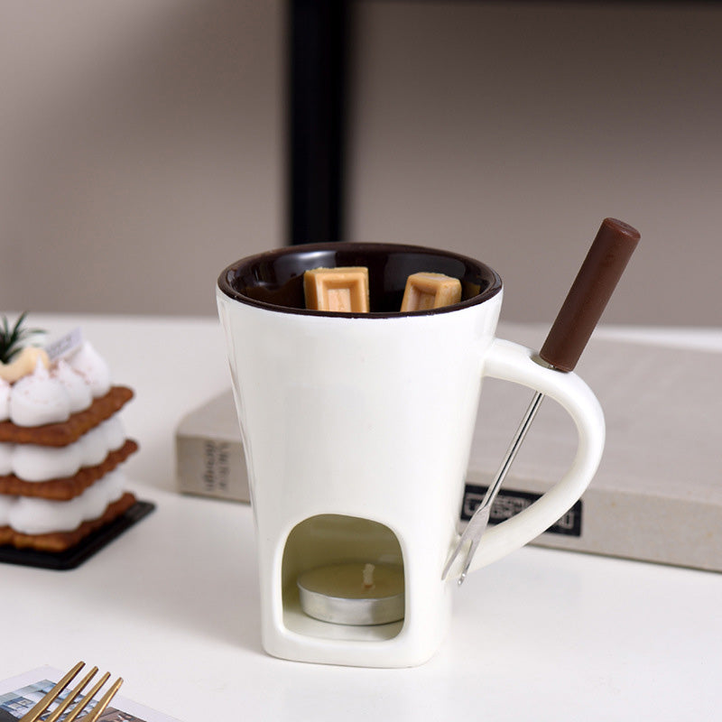 LumaLuxe™ Fondue Mug — Indulge in Silky-Smooth Dips That Soothe Your Soul Instantly