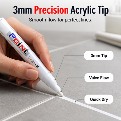 EverCraft™ — Hide Stained Grout Instantly and Maintain Waterproofing